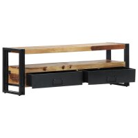 vidaXL TV-Schrank 120&times;30&times;40 cm Massivholz