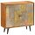 vidaXL Sideboard 80x30x75 cm Massivholz Akazie