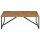 vidaXL Couchtisch 110 x 110 x 36 cm Massivholz Akazie