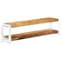 vidaXL TV-Schrank 150 x 30 x 40 cm Massivholz Mango