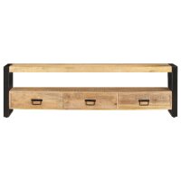 vidaXL TV-Schrank 150 x 30 x 45 cm Massivholz Mango