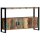 vidaXL Sideboard 120x30x75 cm Altholz Massiv