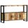 vidaXL Sideboard 120x30x75 cm Altholz Massiv