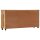 vidaXL Beistellschrank 160x38x79 cm Altholz Massiv