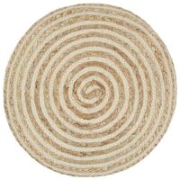 vidaXL Handgefertigter Sitzpuff 40 x 45 cm Jute