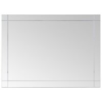 vidaXL Wandspiegel 60x50 cm Glas