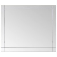 vidaXL Wandspiegel 80x60 cm Glas