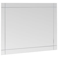 vidaXL Wandspiegel 80x60 cm Glas