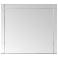 vidaXL Wandspiegel 100x60 cm Glas