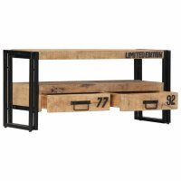 vidaXL TV-Schrank 100x30x45 cm Mango Massivholz