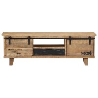 vidaXL TV-Schrank 120x30x40 cm Massivholz Mango