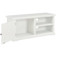 vidaXL TV-Schrank Weiß 90 x 30 x 40 cm Holz