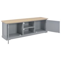 vidaXL TV-Schrank Grau 120&times;30&times;40 cm Holz