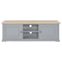 vidaXL TV-Schrank Grau 120&times;30&times;40 cm Holz