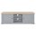 vidaXL TV-Schrank Grau 120&times;30&times;40 cm Holz