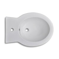 vidaXL Toiletten &amp; Bidet Set Wei&szlig; Keramik