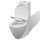 vidaXL Toiletten &amp; Bidet Set Wei&szlig; Keramik