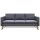 vidaXL Sofa Set 2-Sitzer und 3-Sitzer Stoff Dunkelgrau