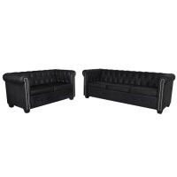 vidaXL Chesterfield-Sofas 2-Sitzer und 3-Sitzer...