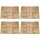 vidaXL Terrassenfliesen 24 Stk. 50&times;50 cm Braun Holz