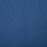 vidaXL 2-tlg. Sofagarnitur Stoff Blau