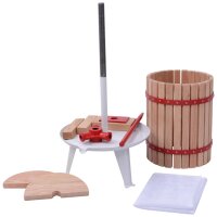 vidaXL 2-tlg. Obst- & Weinpresse und Mühle-Set