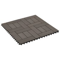 vidaXL 22 Stk. Terrassenfliesen 30 x 30 cm 2 qm WPC...