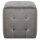 WOWONA Pouf 2 Stk. Grau 30x30x30 cm Samtstoff