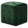 WOWONA Pouf 2 Stk. Gr?n 30x30x30 cm Samtstoff