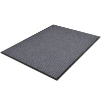 vidaXL T&uuml;rmatten 2 Stk. PVC Grau 90 x 60 cm