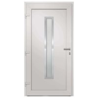 vidaXL Haustür Anthrazit 108x208 cm