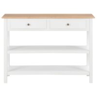 vidaXL Sideboard Wei&szlig; 110&times;35&times;80 cm MDF