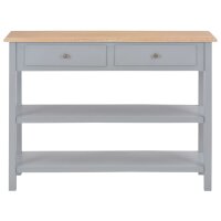 vidaXL Sideboard Grau 110&times;35&times;80 cm MDF