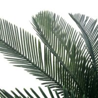 vidaXL Künstliche Pflanze Cycas-Palme mit Topf...