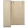 vidaXL Eckkleiderschrank Creme 130 x 87 x 169 cm