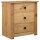 vidaXL Nachtschrank 46x40x57 cm Kiefernholz Panama