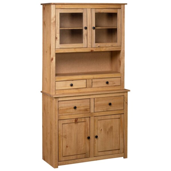 vidaXL Highboard 93x40,5x180 cm Kiefernholz Panama