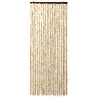 vidaXL Insektenschutz-Vorhang Beige 90x220 cm Chenille