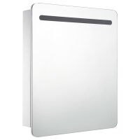 vidaXL LED-Spiegelschrank 68x9x80 cm