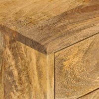 vidaXL TV-Schrank 110 x 35 x 40 cm Massivholz Mango