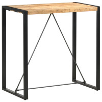vidaXL Bartisch 110 x 60 x 110 cm Massivholz Mango