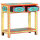 vidaXL Konsolentisch Handbemalt 80×35×75 cm Mango Massivholz