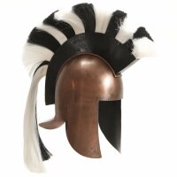 vidaXL Griechischer Krieger-Helm Antik Replik für...