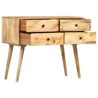 vidaXL Sideboard 85 x 40 x 71 cm Massivholz Mango