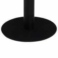 vidaXL Bistrotisch Hellbraun 50 cm MDF