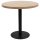 vidaXL Bistrotisch Hellbraun 80 cm MDF
