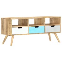 vidaXL TV-Schrank 110&times;35&times;48 cm Massivholz Mango