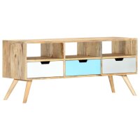 vidaXL TV-Schrank 110&times;35&times;48 cm Massivholz Mango