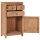 vidaXL Sideboard 50 x 30 x 90 cm Massivholz Teak