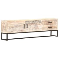 vidaXL TV-Schrank Weiß 140 × 30 × 45 cm...